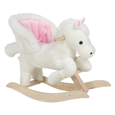 Rootz Rocking Horse - Toddler Rocker - Kids' Riding Toy - Safety Certified - Enhances Balance - Interactive Sound Effects - 70cm x 57cm x 28cm