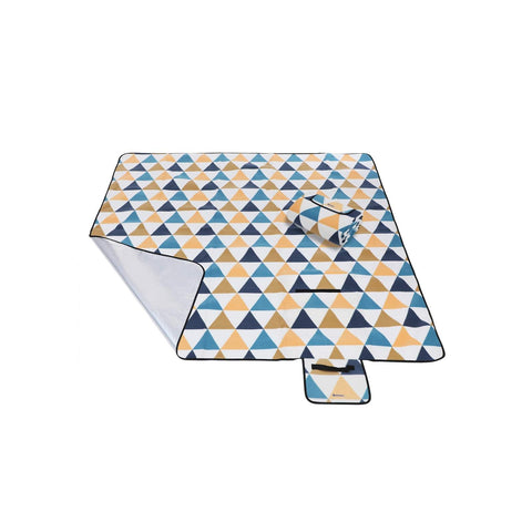 Rootz Picnic Blanket - Outdoor Blanket - Waterproof Mat - Fleece Surface - Aluminum Coating - Portable - Lightweight - Insulated - 200cm x 200cm - 40cm x 25cm x 12cm