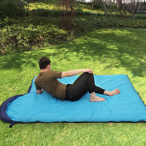 Rootz Sleeping Bag - Camping Bed - Outdoor Bed - Nylon Material - Lightweight - Compact - 220cm x 75cm x 15cm