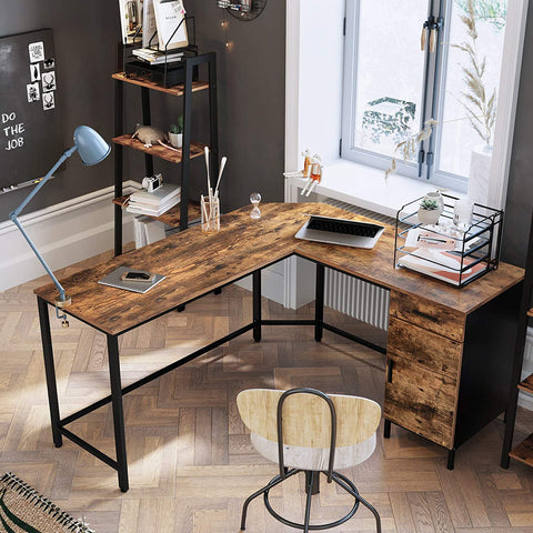 Rootz Desk - Corner desk - Work table - Office table - Desks - 137 x 150 x 75 cm (LxWxH)